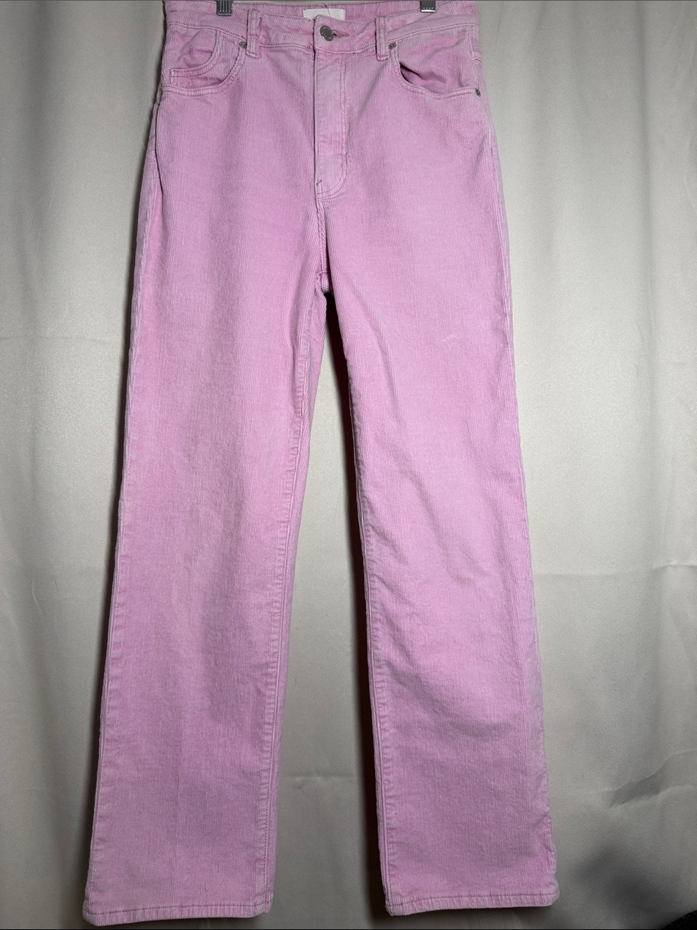 ROLLA’S Original High Rise Straight Corduroy Jeans Pink Size 29 / 11